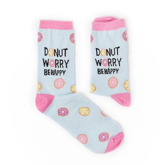 Chaussettes fantaisie DONUT WORRY BE HAPPY