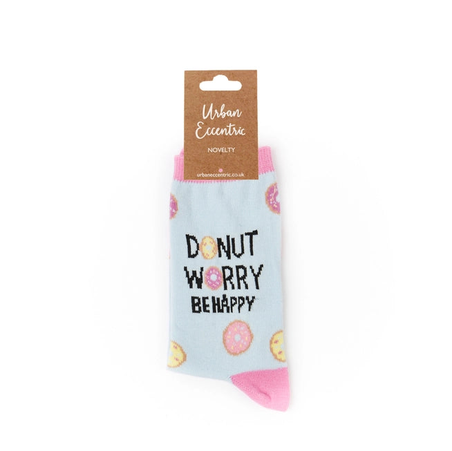 Chaussettes fantaisie DONUT WORRY BE HAPPY